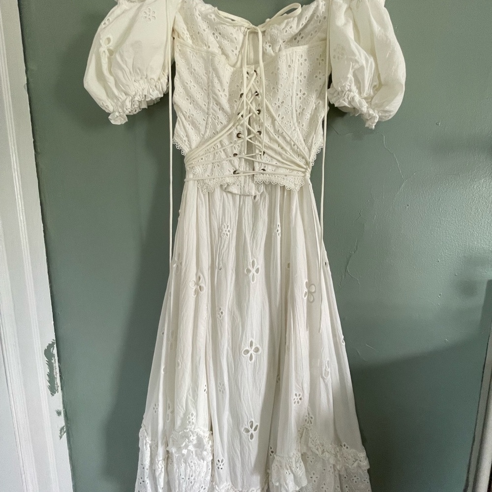 Lace Made I Flipped Corset Dress